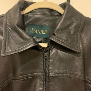 Black Danier Women’s Leather Jacket